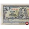 Image 2 : Bank of Canada $20 Bill 1937 : Coyne/Towers #JE3101514