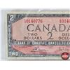Image 2 : Canada $2 Bill 1954 : Bouey/Rasminsky #KG0140776