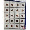 Image 24 : BINDER LOT - BULK BUY : USA One Cent (211 Coins) (Blue Binder) (Variety Intermittent : 1910's - 2000