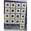 Image 6 : BINDER LOT - BULK BUY : USA One Cent (211 Coins) (Blue Binder) (Variety Intermittent : 1910's - 2000