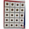 Image 10 : BINDER LOT - BULK BUY : USA One Cent (241 Coins) (Red Binder) (Variety Intermittent : 1920's - 2000'