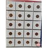 Image 12 : BINDER LOT - BULK BUY : USA One Cent (241 Coins) (Red Binder) (Variety Intermittent : 1920's - 2000'