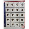 Image 7 : BINDER LOT - BULK BUY : USA One Cent (241 Coins) (Red Binder) (Variety Intermittent : 1920's - 2000'