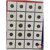 Image 8 : BINDER LOT - BULK BUY : USA One Cent (241 Coins) (Red Binder) (Variety Intermittent : 1920's - 2000'