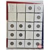 Image 14 : BINDER LOT - BULK BUY : USA Five Cent (193 Coins) (Red Binder) (Variety Intermittent : 1920's - 2000