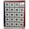 Image 17 : BINDER LOT - BULK BUY : USA Five Cent (193 Coins) (Red Binder) (Variety Intermittent : 1920's - 2000