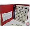 Image 1 : BINDER LOT - BULK BUY : USA Five Cent (193 Coins) (Red Binder) (Variety Intermittent : 1920's - 2000