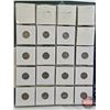 Image 10 : BINDER LOT - BULK BUY : USA Ten Cent (190 Coins) (Green Binder) (Variety Intermittent : 1930's - 200