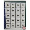 Image 21 : BINDER LOT - BULK BUY : USA Ten Cent (190 Coins) (Green Binder) (Variety Intermittent : 1930's - 200