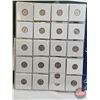 Image 24 : BINDER LOT - BULK BUY : USA Ten Cent (190 Coins) (Green Binder) (Variety Intermittent : 1930's - 200