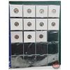 Image 27 : BINDER LOT - BULK BUY : USA Ten Cent (190 Coins) (Green Binder) (Variety Intermittent : 1930's - 200