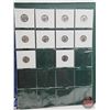 Image 29 : BINDER LOT - BULK BUY : USA Ten Cent (190 Coins) (Green Binder) (Variety Intermittent : 1930's - 200
