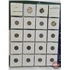 Image 8 : BINDER LOT - BULK BUY : USA Ten Cent (190 Coins) (Green Binder) (Variety Intermittent : 1930's - 200