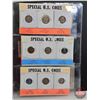 Image 3 : BINDER LOT - BULK BUY : USA Coin Collection (41 Coins) (Black Binder) (Variety : One Cent ; Five Cen
