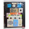 Image 8 : BINDER LOT - BULK BUY : USA Coin Collection (41 Coins) (Black Binder) (Variety : One Cent ; Five Cen