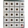 Image 10 : BINDER LOT - BULK BUY : Canada One Cent (190 Coins) (Green Binder) (Variety Intermittent : 1920's - 