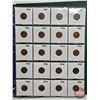 Image 15 : BINDER LOT - BULK BUY : Canada One Cent (190 Coins) (Green Binder) (Variety Intermittent : 1920's - 