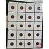 Image 16 : BINDER LOT - BULK BUY : Canada One Cent (190 Coins) (Green Binder) (Variety Intermittent : 1920's - 