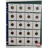 Image 17 : BINDER LOT - BULK BUY : Canada One Cent (190 Coins) (Green Binder) (Variety Intermittent : 1920's - 