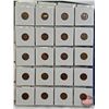 Image 18 : BINDER LOT - BULK BUY : Canada One Cent (190 Coins) (Green Binder) (Variety Intermittent : 1920's - 