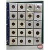 Image 3 : BINDER LOT - BULK BUY : Canada One Cent (190 Coins) (Green Binder) (Variety Intermittent : 1920's - 