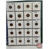 Image 5 : BINDER LOT - BULK BUY : Canada One Cent (190 Coins) (Green Binder) (Variety Intermittent : 1920's - 