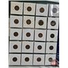 Image 6 : BINDER LOT - BULK BUY : Canada One Cent (190 Coins) (Green Binder) (Variety Intermittent : 1920's - 