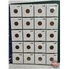 Image 7 : BINDER LOT - BULK BUY : Canada One Cent (190 Coins) (Green Binder) (Variety Intermittent : 1920's - 