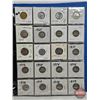Image 11 : BINDER LOT - BULK BUY : Canada Five Cent (191 Coins) (Blue Binder) (Variety Intermittent : 1930's - 