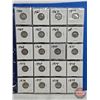 Image 13 : BINDER LOT - BULK BUY : Canada Five Cent (191 Coins) (Blue Binder) (Variety Intermittent : 1930's - 