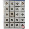 Image 14 : BINDER LOT - BULK BUY : Canada Five Cent (191 Coins) (Blue Binder) (Variety Intermittent : 1930's - 