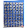 Image 19 : BINDER LOT - BULK BUY : Canada Five Cent (191 Coins) (Blue Binder) (Variety Intermittent : 1930's - 