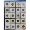 Image 5 : BINDER LOT - BULK BUY : Canada Five Cent (191 Coins) (Blue Binder) (Variety Intermittent : 1930's - 