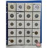 Image 7 : BINDER LOT - BULK BUY : Canada Five Cent (191 Coins) (Blue Binder) (Variety Intermittent : 1930's - 