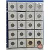 Image 9 : BINDER LOT - BULK BUY : Canada Five Cent (191 Coins) (Blue Binder) (Variety Intermittent : 1930's - 