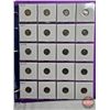 Image 17 : BINDER LOT - BULK BUY : Canada Ten Cent (180 Coins) (Purple Binder) (Variety Intermittent : 1960's -