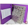 Image 1 : BINDER LOT - BULK BUY : Canada Ten Cent (180 Coins) (Purple Binder) (Variety Intermittent : 1960's -