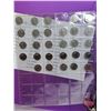 Image 4 : BINDER LOT - BULK BUY : Canada Ten Cent (180 Coins) (Purple Binder) (Variety Intermittent : 1960's -