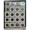 Image 10 : BINDER LOT - BULK BUY : Canada Fifty Cent (146 Coins) (Green Binder) (Variety Intermittent : 1950's 