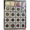 Image 11 : BINDER LOT - BULK BUY : Canada Fifty Cent (146 Coins) (Green Binder) (Variety Intermittent : 1950's 