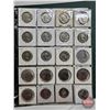 Image 12 : BINDER LOT - BULK BUY : Canada Fifty Cent (146 Coins) (Green Binder) (Variety Intermittent : 1950's 