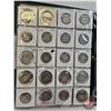 Image 13 : BINDER LOT - BULK BUY : Canada Fifty Cent (146 Coins) (Green Binder) (Variety Intermittent : 1950's 