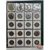 Image 14 : BINDER LOT - BULK BUY : Canada Fifty Cent (146 Coins) (Green Binder) (Variety Intermittent : 1950's 