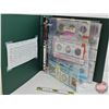 Image 1 : BINDER LOT - BULK BUY : Canada Fifty Cent (146 Coins) (Green Binder) (Variety Intermittent : 1950's 