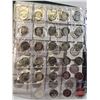 Image 21 : BINDER LOT - BULK BUY : Canada Fifty Cent (146 Coins) (Green Binder) (Variety Intermittent : 1950's 