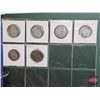 Image 22 : BINDER LOT - BULK BUY : Canada Fifty Cent (146 Coins) (Green Binder) (Variety Intermittent : 1950's 