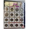 Image 9 : BINDER LOT - BULK BUY : Canada Fifty Cent (146 Coins) (Green Binder) (Variety Intermittent : 1950's 
