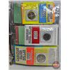 Image 3 : BINDER LOT - BULK BUY : Canada Dollars (34 Coins) (White Binder) (Variety Intermittent : 1960's ; 19
