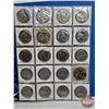 Image 3 : BINDER LOT - BULK BUY : Canada Dollars (64 Coins) (Blue Binder) (Variety Intermittent : 1960's ; 197