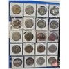 Image 6 : BINDER LOT - BULK BUY : Canada Dollars (64 Coins) (Blue Binder) (Variety Intermittent : 1960's ; 197
